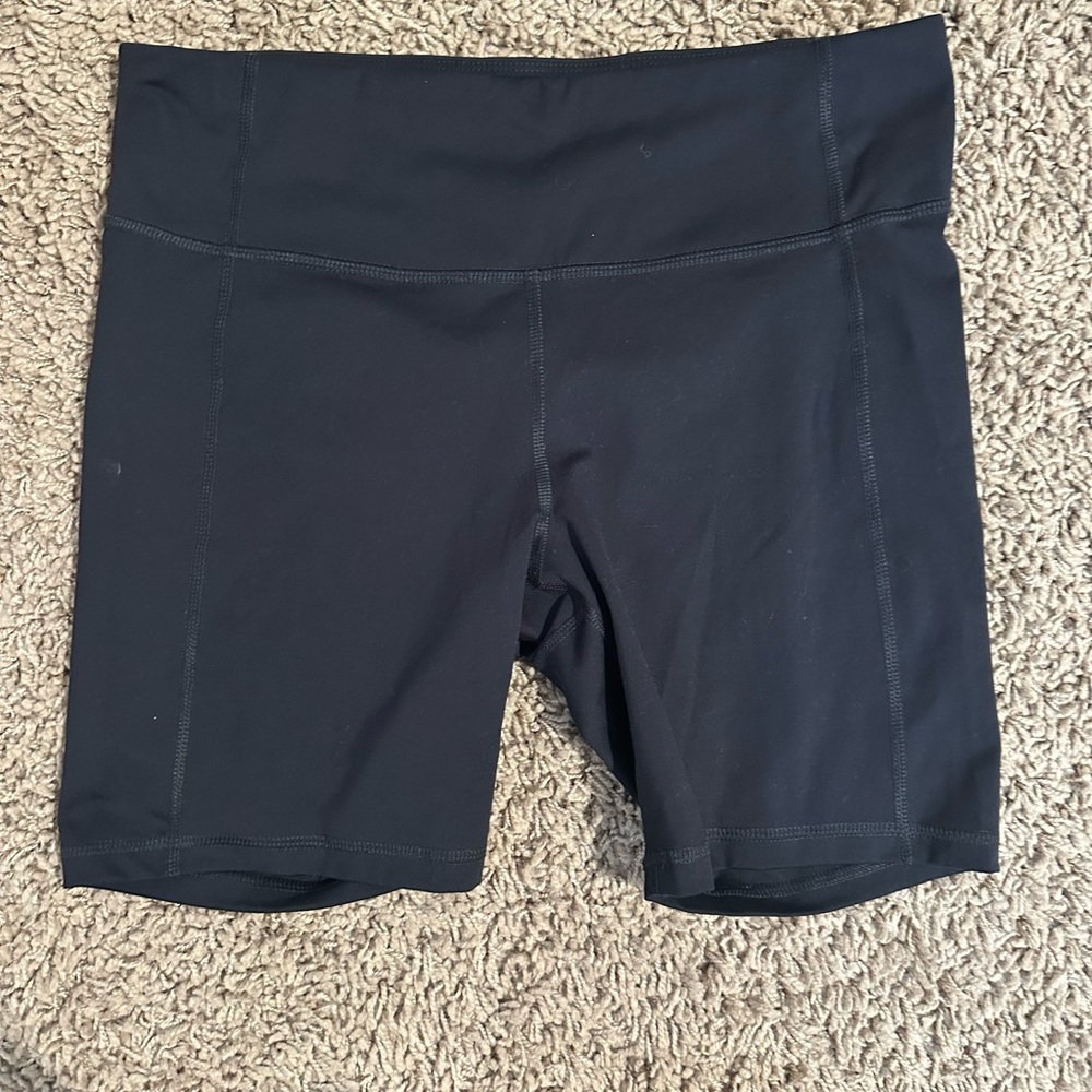 All in Motion Black Bike Shorts Athletic Style